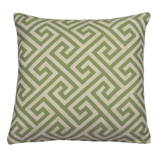 Key Indoor/Outdoor Throw Pillow - 18" H x 18" W - Polyester/Polyfill - Image 0