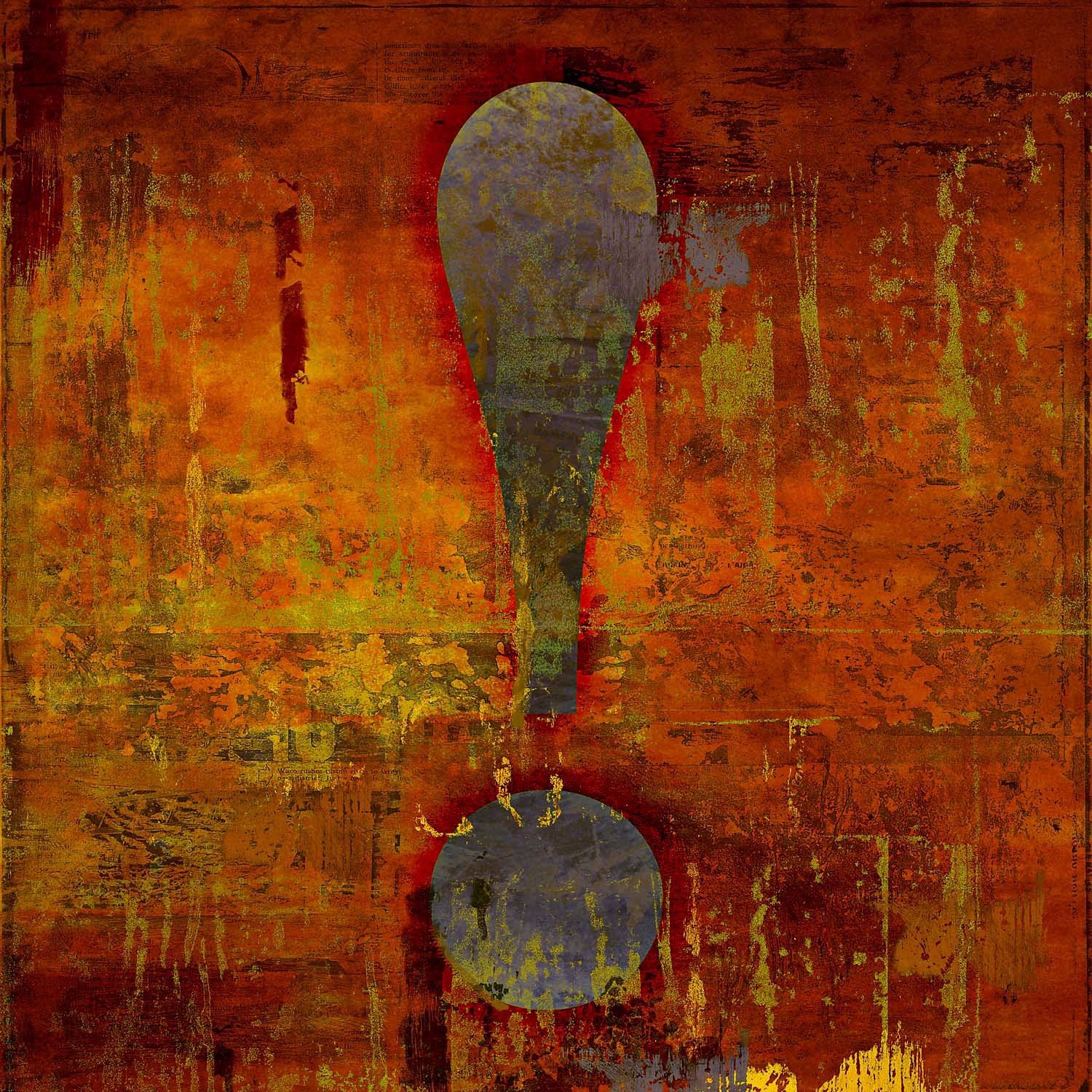 Exclamation Point (!) - 24" - unframed - Image 0