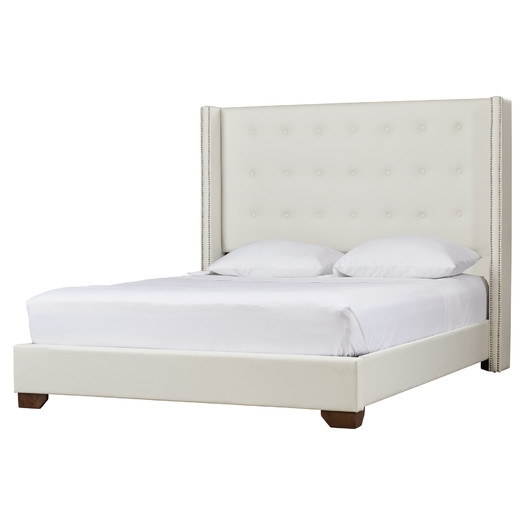 Upholstered Panel Bed - Image 0