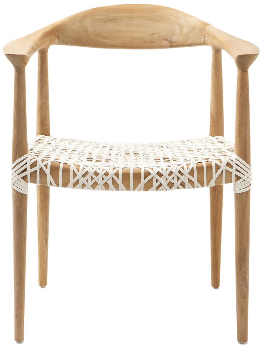Bandelier Arm Chair - Off White - Arlo Home - Image 1
