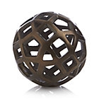 Geo Small Decorative Metal Ball - Image 0