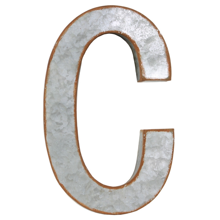 Alphabet Letter "C" Wall Decor - Image 0