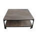 Industrial Coffee Table with Magazine Rack - Image 0