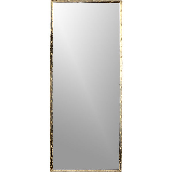 Tork brass dripping 20"x48" wall mirror - Image 0