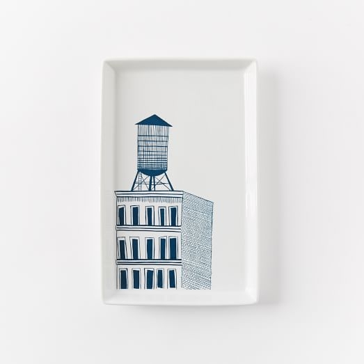Collector's Editions Plates - Navy Water Tower - Image 0