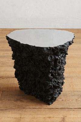 Lava Stone Side Table - Image 0