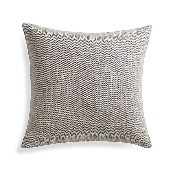 Mylo Blue 20" Pillow with Down-Alternative Insert - Image 0