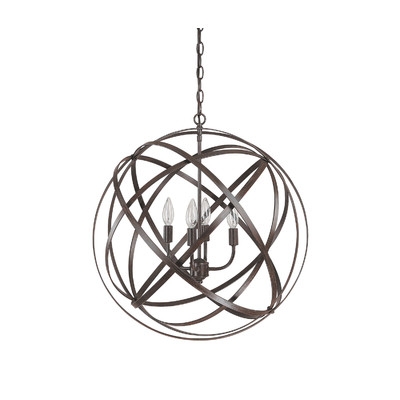 4 Light Globe Pendant - Image 0