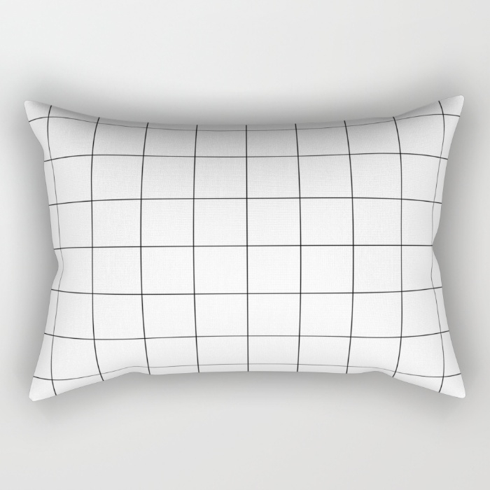 RECTANGULAR PILLOW SMALL (17" X 12") With Faux down insert - Image 0