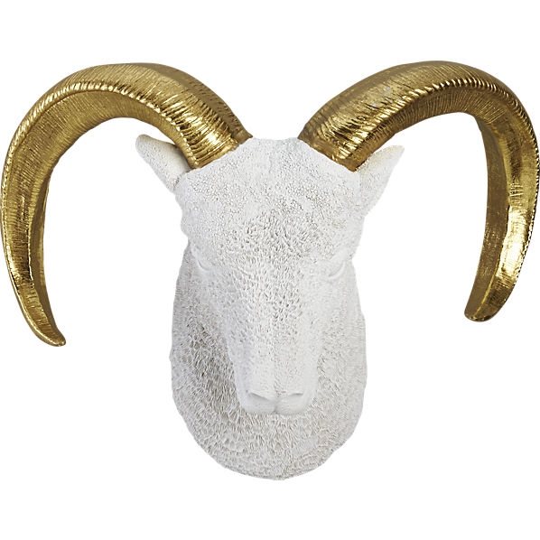 Goldie the Wall Hanging Ram - Image 0