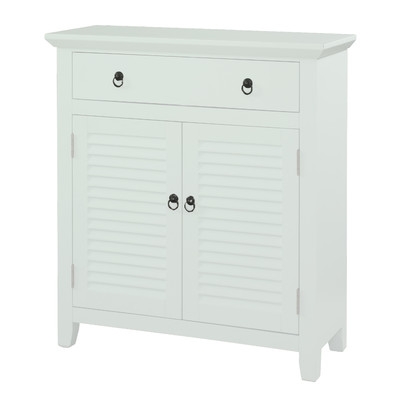 1 Drawer 2 Door Console - White - Image 0