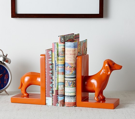 Orange Dog Bookends - Image 0