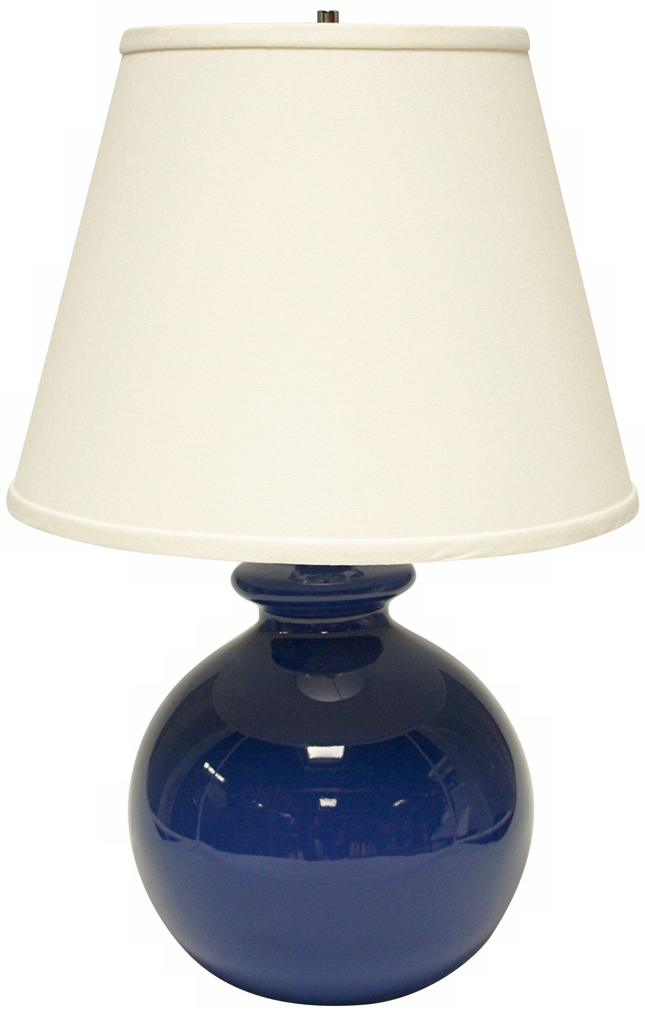 Haeger Potteries Blue Bristol Bottle Ceramic Table Lamp - Image 0