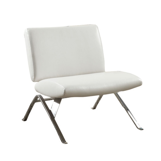 Parsons Lounge Chair in White - Image 0