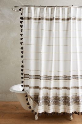 Diamanta Striped Shower Curtain - Image 0