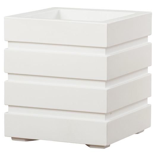 Freeport Square Planter Box - White - Image 0