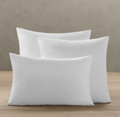 Premium Down-Alternative Pillow Inserts - 22" sq. - Image 0