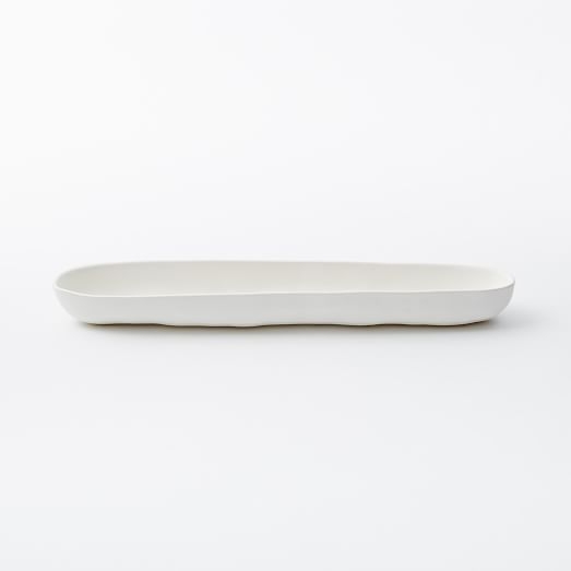 Judy Jackson Ceramic Boat - Large - White - Image 0