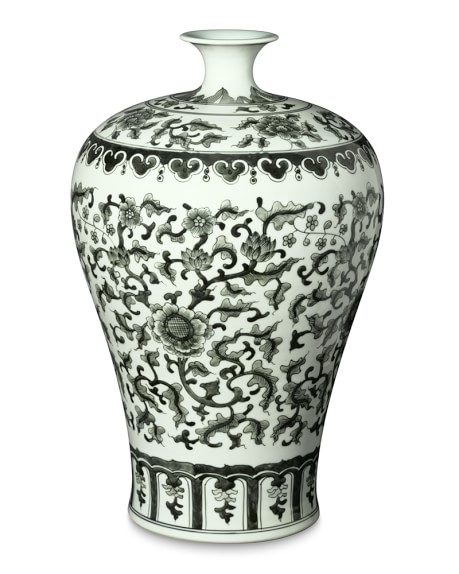 Charcoal Ginger Jar, Imperial Vase - Image 0