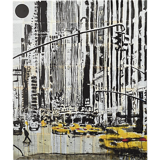 Taxis print - 34x40 - Unframed - Image 0