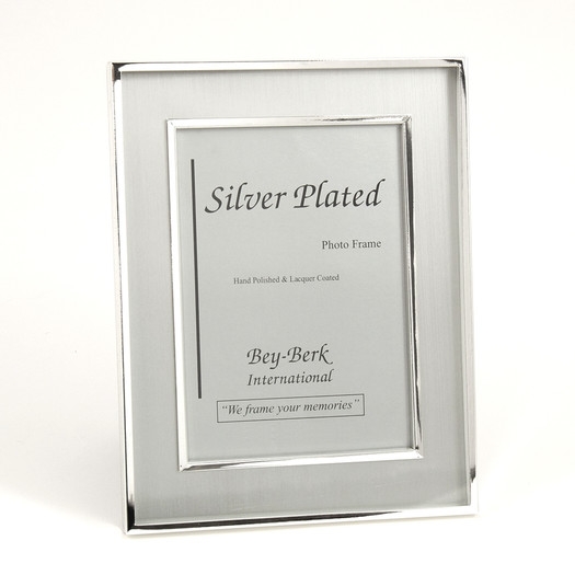 Silver Plated Picture Frame 4" x 6" - Image 0