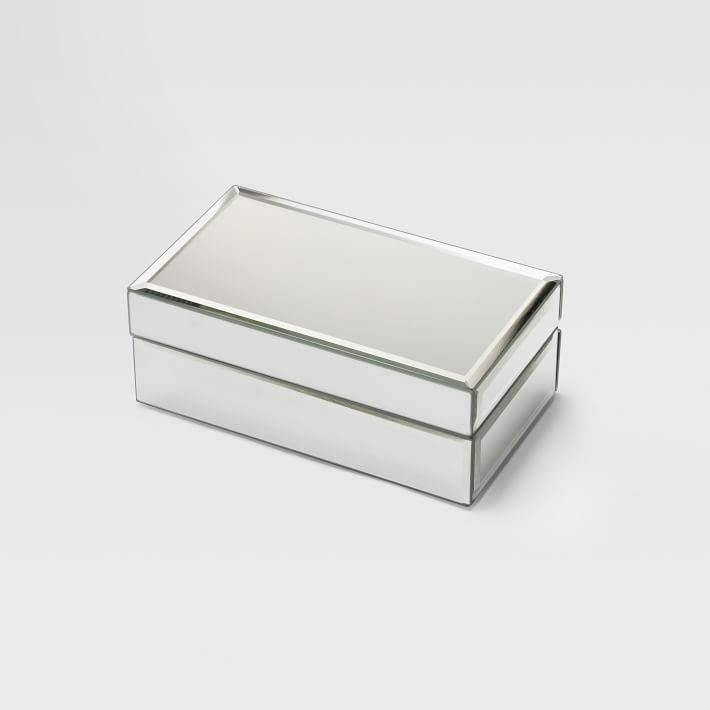 Mirrored Jewelry Box - Small Rectangle - Image 0
