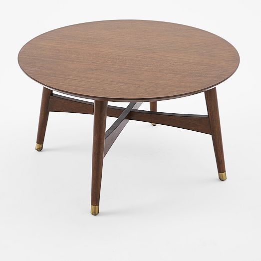 Reeve Mid Century Coffee Table - Pecan - Image 0