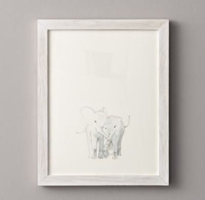 Watercolor animal illustrations - Elephant - Image 0