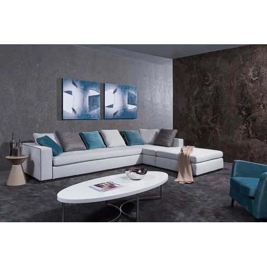 Divani Casa Whitley Modern Sectional Sofa with Ottoman by VIG Furniture - Image 0
