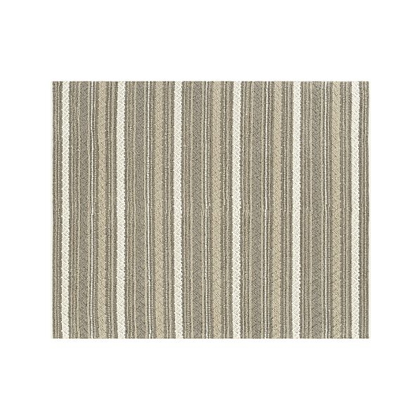 Mallory Neutral Striped Wool Rug - 8x10 - Image 0