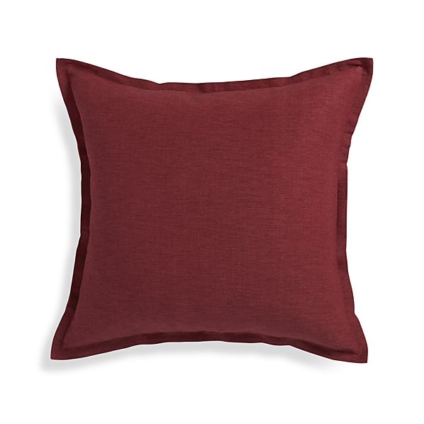 Linden Merlot Red Pillow - Image 0