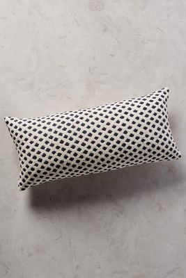 Diamond Dots Navy Pillow -18"x18"- Polyfill insert - Image 0