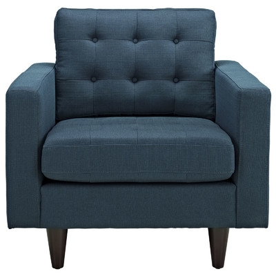 Empress Arm Chair - Azure - Image 0