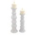 2 Piece Ceramic Candlestick Set - Image 0