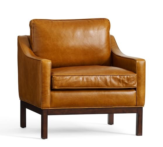 Dale Leather Armchair - Heritage Caramel - Image 0