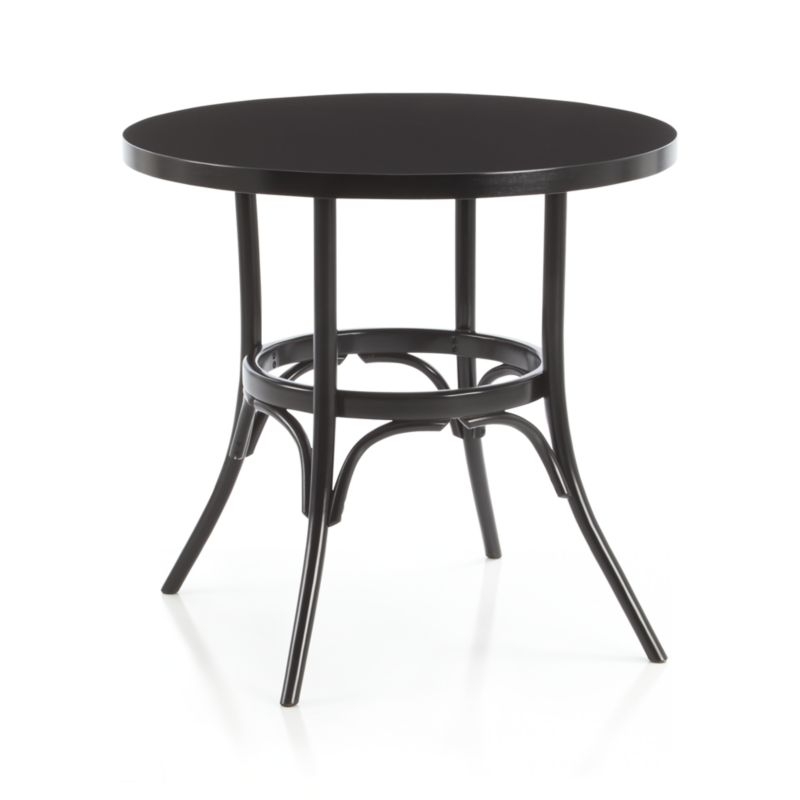 Vienna Black Round Bistro Table - Image 0