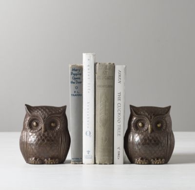 owl bookends - set of 2 - Image 0