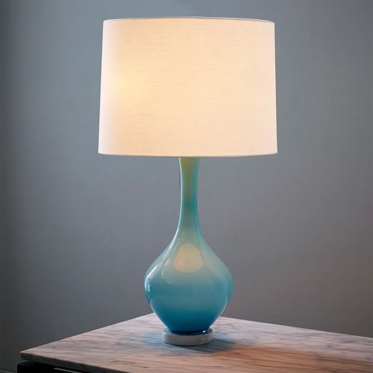 Rejuvenation Colored Glass Table Lamp - Image 0