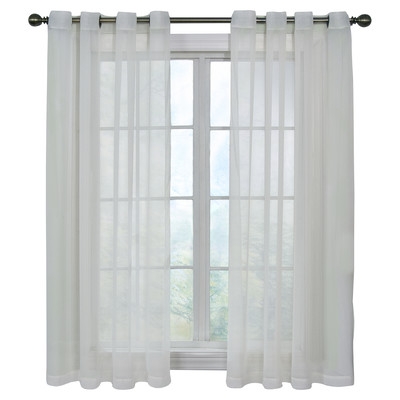 Pinole Point Single Curtain Panel- 95" H x 59" W - Image 0