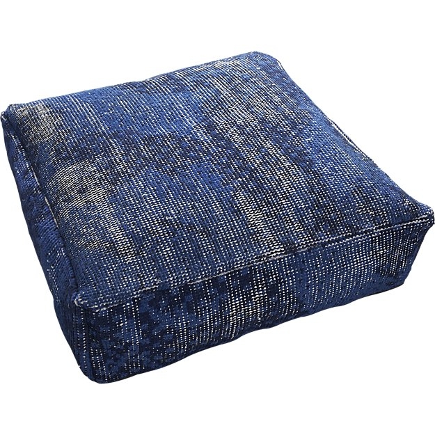 The Hill-Side disintegrated floral print floor cushion - Image 0