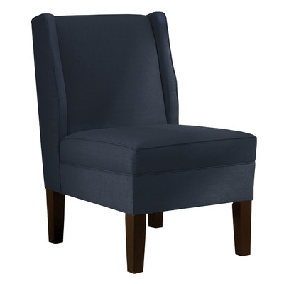 Patriot Wingback Side Chair - Blueberry - Image 0