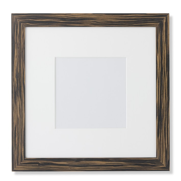 Exotic Ebony Wood Gallery Picture Frame - 8" X 8" - Image 0