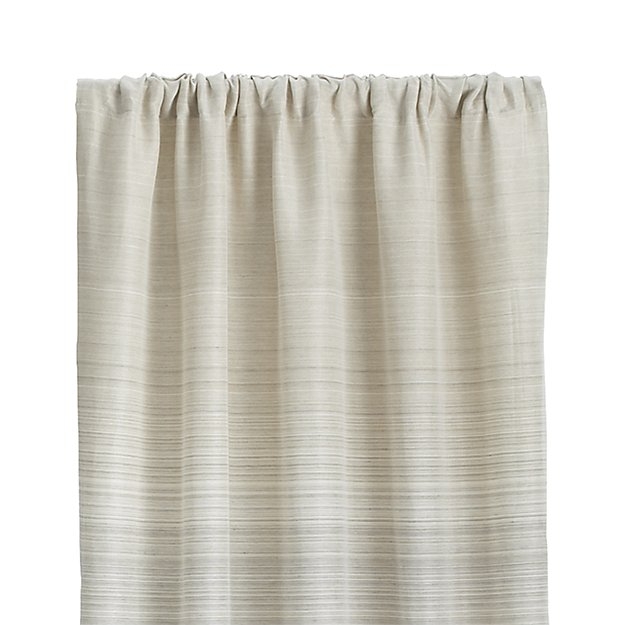 Wren 50"x96" Grey Curtain Panel - Image 0