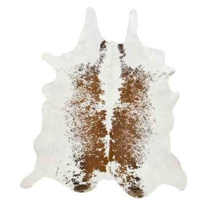 Brown and White Cowhide - Image 0