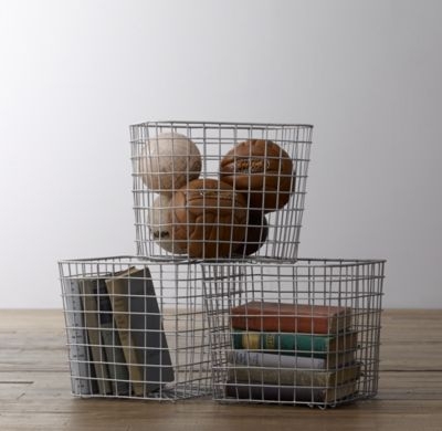 Industrial shelf basket - Image 0