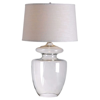 Apothecary 30" H Table Lamp with Drum Shade - Image 0