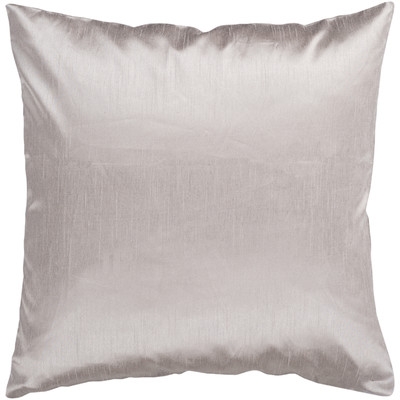 Amelia Solid Luxe Throw Pillow 18" x 18"  with insert - Image 0