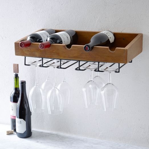 Rustic Wine Shelf - Image 0