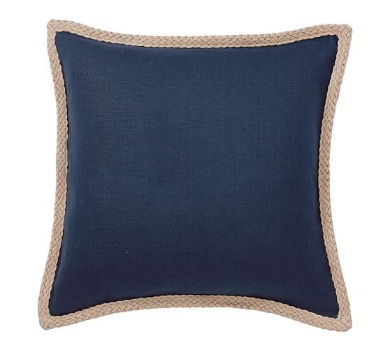 Jute Braid Pillow Cover - Image 0