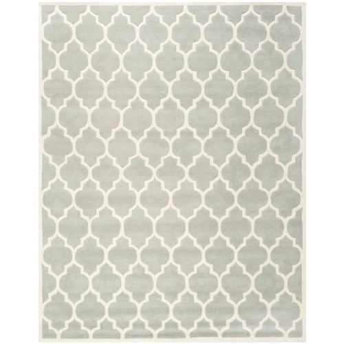 Chatham Light Blue & Ivory Moroccan Area Rug - 8' x 10' - Image 0